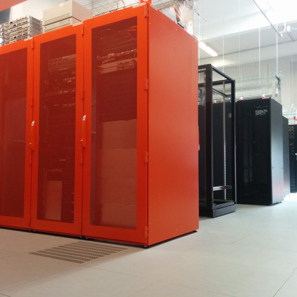 Noch haben wir viel Platz in unserem neuen Datacenter